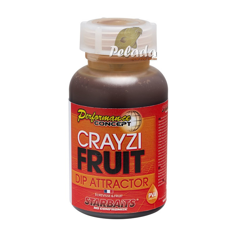 Starbaits Attractor Dip Crayzi Fruit 200ml