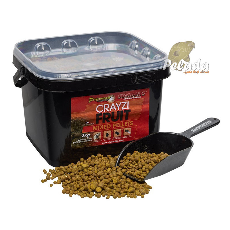 Starbaits Concept Pelety Mixed Crayzi Fruit 2kg