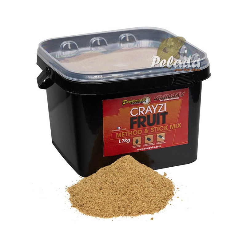 Starbaits Concept Method & Stick Mix Crayzi Fruit 1,7kg