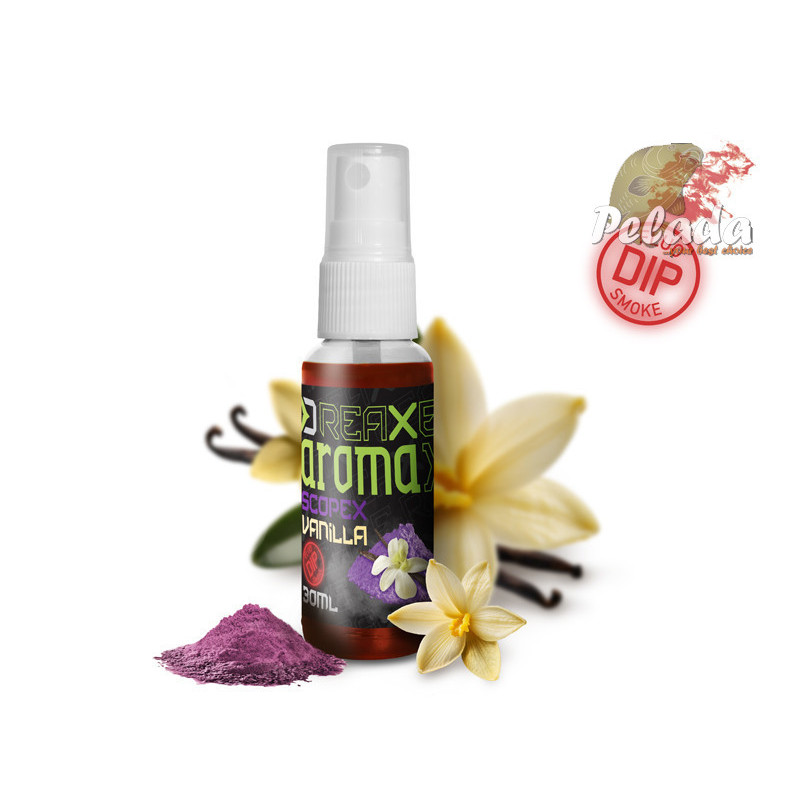 Dipovací sprej Delphin AromaX 30ml Syr-Pečeň červený