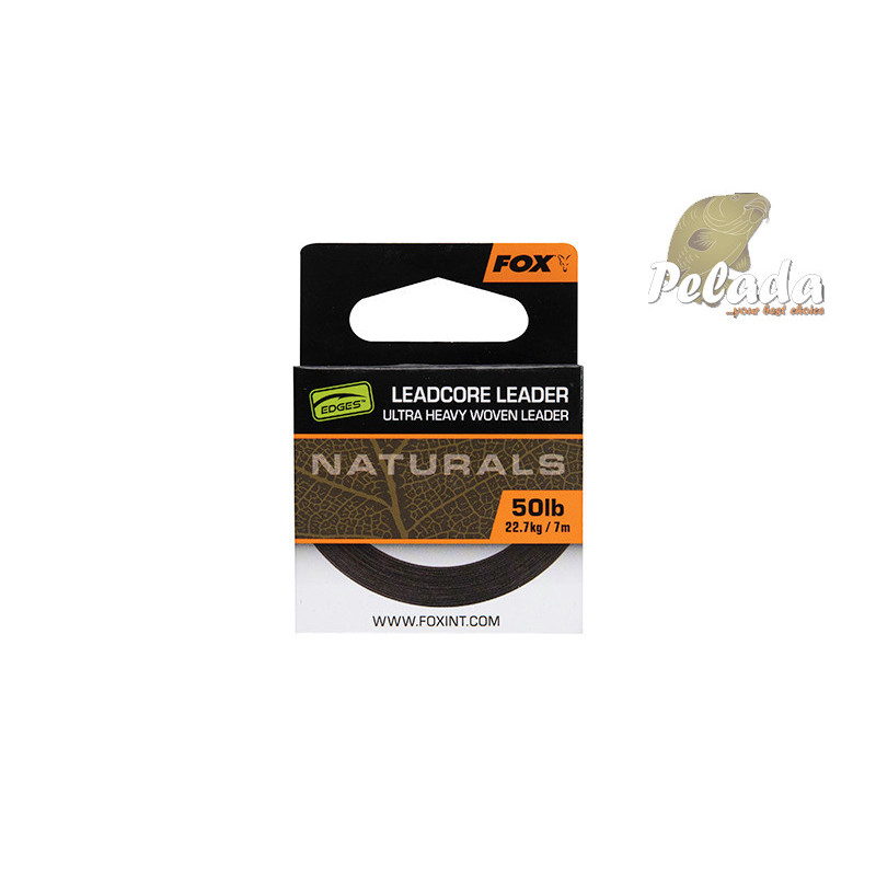 Fox EDGES™ Olovená Šnúrka Naturals Leadcore Leader Ultra Heavy 50lb 22.7kg