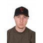 Fox Šiltovka Collection Baseball Cap Black Orange