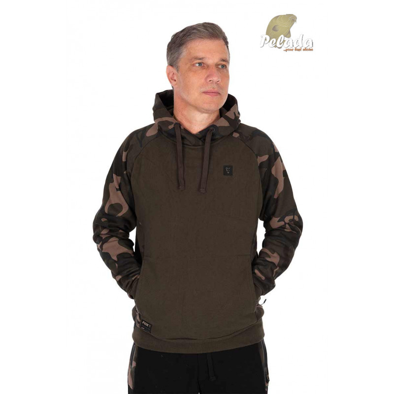 Fox Mikina Khaki Camo Pullover Premium 310 Hoodie veľ. XL