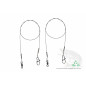 ZFISH Titánové Lanko Titanium Leader 2ks