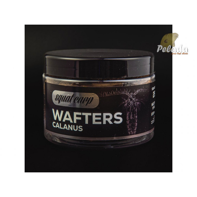 SQUAT Carp WAFTERS Neutrálne Vyvážené Boilies 250g 30mm - CALANUS