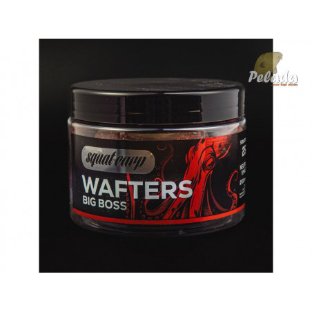 SQUAT Carp WAFTERS Neutrálne Vyvážené Boilies 250g 30mm - BIG BOSS