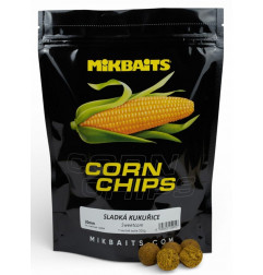 Mikbaits Boilies Corn Chips Sladká Kukurica 300g