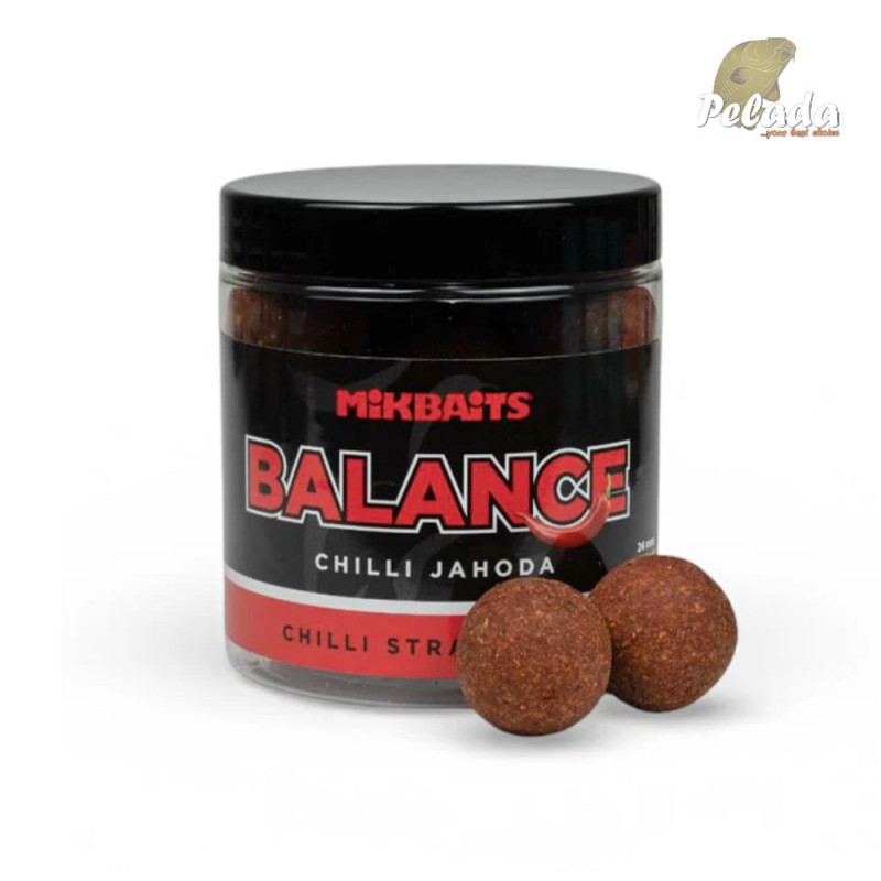 Mikbaits Chilli Chips Balance Wafters Chilli Jahoda 250ml