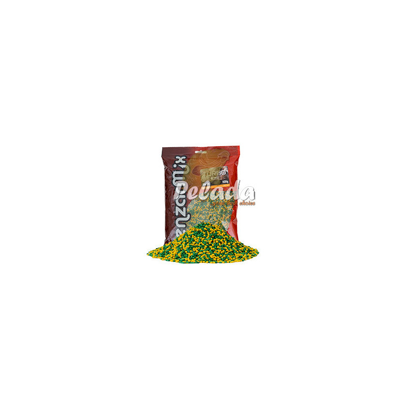 BENZAR Mix Pelety Turbo Pellet 3mm 800g Garlic Cesnak