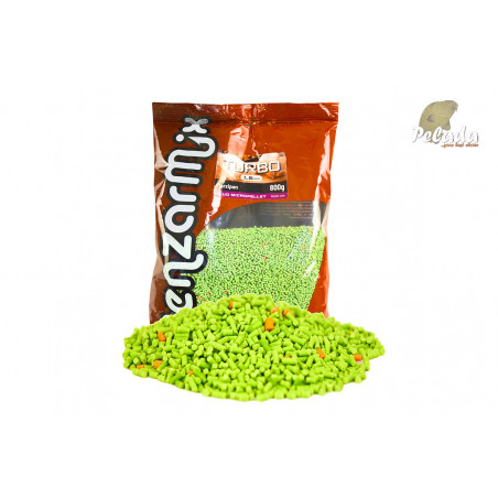 BENZAR Mix Fluo Pelety Turbo Pellet 3mm 800g Marcipan
