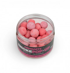 Mikbaits Plávajúce Boilies SMOKE Pop-Up 150ml - Chilli Jahoda 14mm
