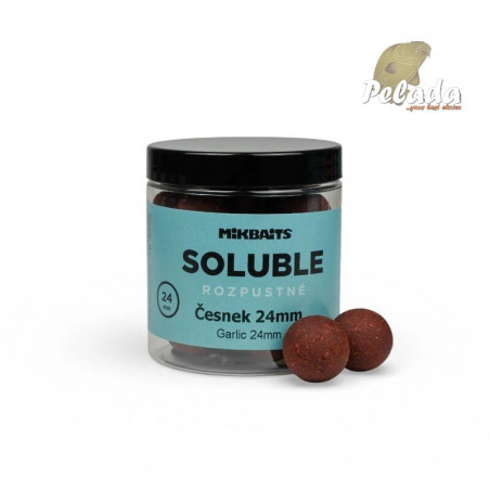 Mikbaits Rozpustné Boilies SOLUBLE Cesnak 250ml