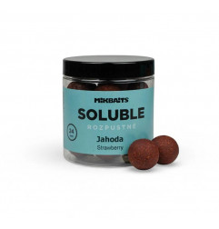 Mikbaits Rozpustné Boilies SOLUBLE Jahoda 250ml
