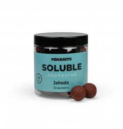Mikbaits Rozpustné Boilies SOLUBLE Jahoda 250ml