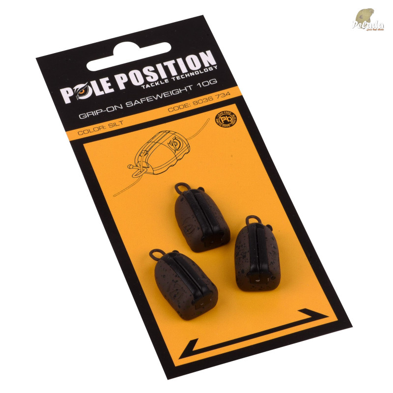 POLE POSITION Závesný Backlead Grip-On Safeweight 25g 3ks