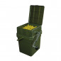 RidgeMonkey Set Drvička Advanced Boilies Crusher + vedro Modular Bucket 17l