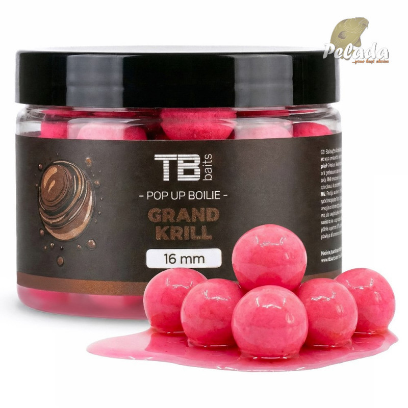 TB Baits Plávajúce Boilies Pop-Up Grand Krill + NHDC 50g