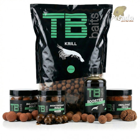 TB Baits Vyvážené Boilies Balanced + Atraktor KRILL 20-24mm 100g