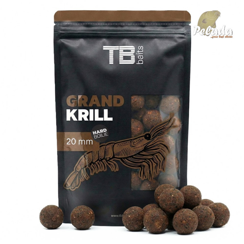 TB Baits Hard Tvrdené Boilies GRAND KRILL
