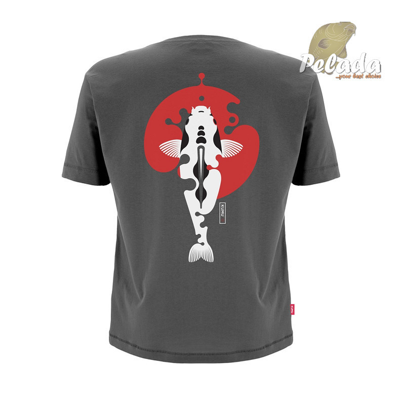 KUMU Tričko Rising Sun Grey T-Shirt XL