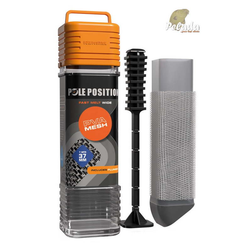 POLE POSITION Fast Melt Wide PVA Mesh System 7m 25mm + Plunger