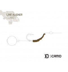 Vlasové rovnátko Delphin sCAMO CLAMZ 10ks 15mm