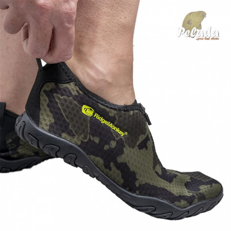 RidgeMonkey Topánky do vody APEarel Dropback Aqua Shoes Camo