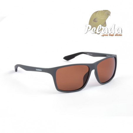 Shimano Polarizačné Okuliare Sunglasses Technium Matte Dark Grey & Copper