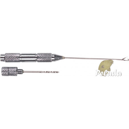 Kovová Rybárska Ihla a vrták Set 2v1