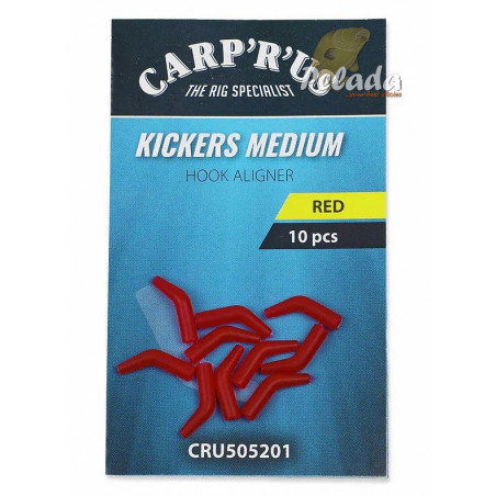 Carp'R'Us Rovnátka Kickers Red Červené 10ks
