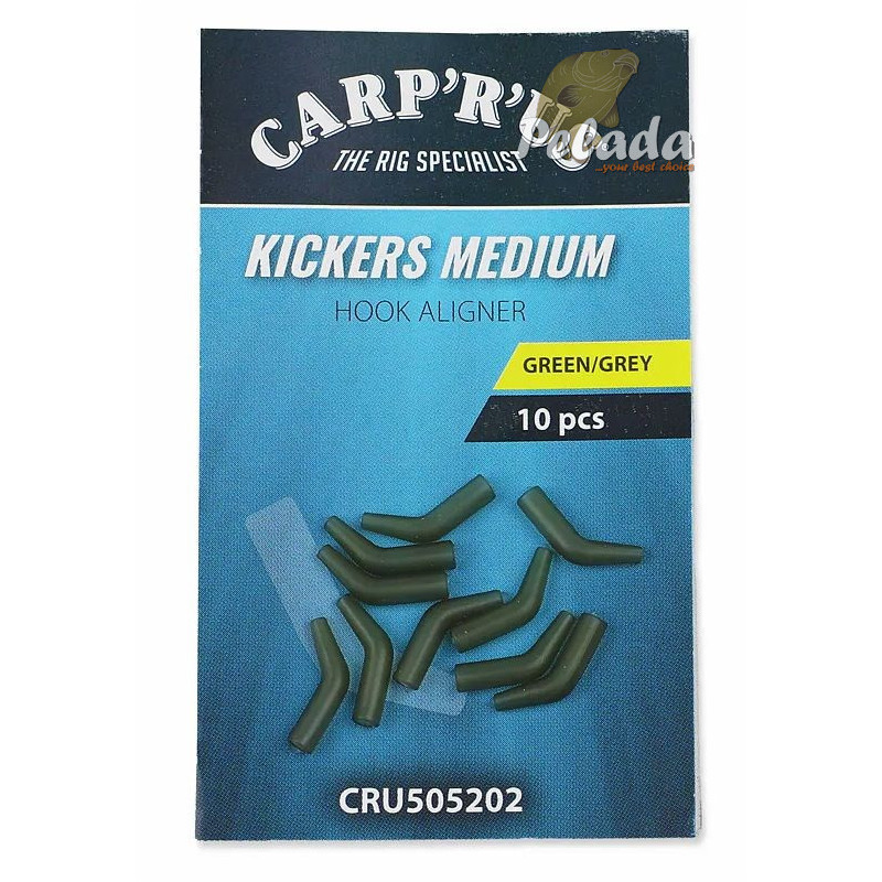 Carp'R'Us Rovnátka Kickers Olive/Grey 10ks