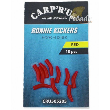 Carp'R'Us Rovnátka Ronnie Kickers Red 10ks