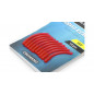 Carp'R'Us Rovnátko Curved Kickers Large 10ks Red