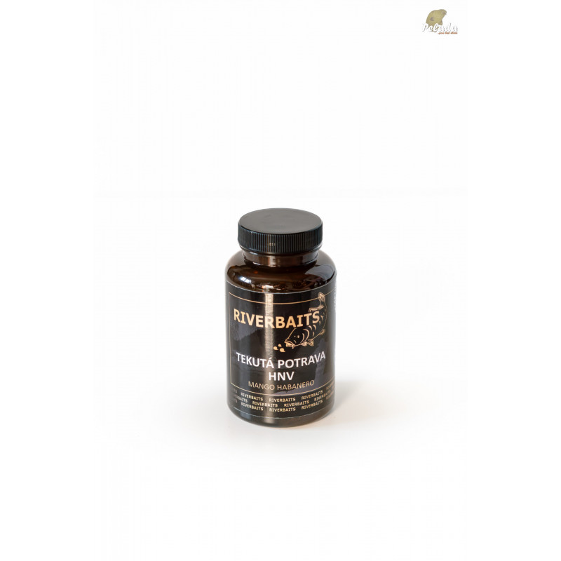 RIVERBAITS Tekutá Potrava HNV 250ml - MANGO HABANERO