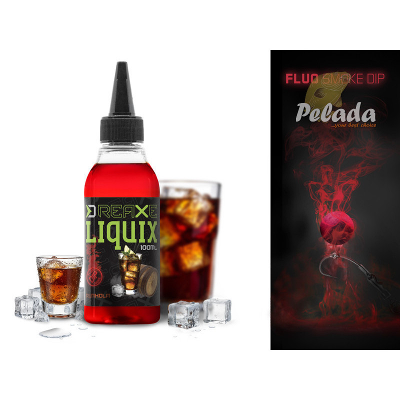 Fluo dip D SNAX LiquiX 100ml Rum-Kola