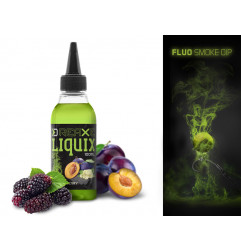 Fluo dip D SNAX LiquiX 100ml Slivka-Moruša