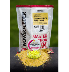 NOVÁKFEEDER Krmivo Carp Master Method Mix Sladká kukurica Panettone F1-Gold 800g