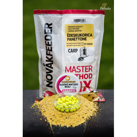 NOVÁKFEEDER Krmivo Carp Master Method Mix Sladká kukurica Panettone F1-Gold 800g