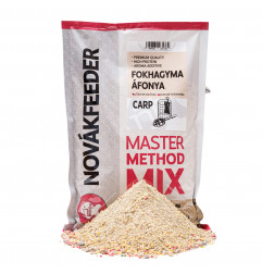 NOVÁKFEEDER Krmivo Carp Master Method Mix Cesnak-Čučoriedka 800g