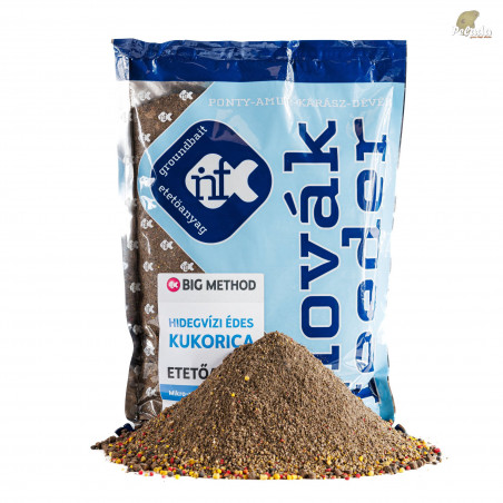 NOVÁKFEEDER Krmivo Big Method Groundbait Mango-Med 1kg