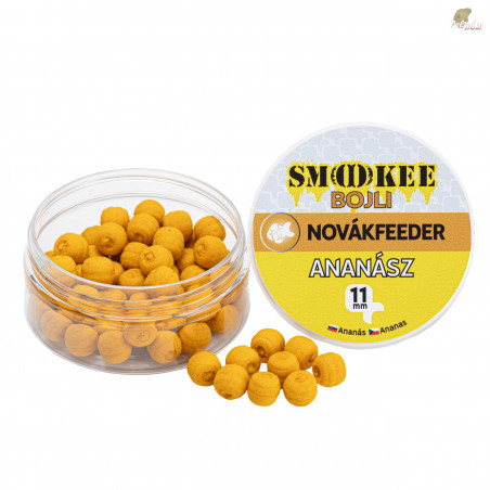 NOVÁKFEEDER Smokee Mini Boilies Wafters 11mm 30g - Ananás