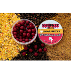 NOVÁKFEEDER Smokee Mini Boilies Wafters 11mm 30g - Cesnak Pečeň