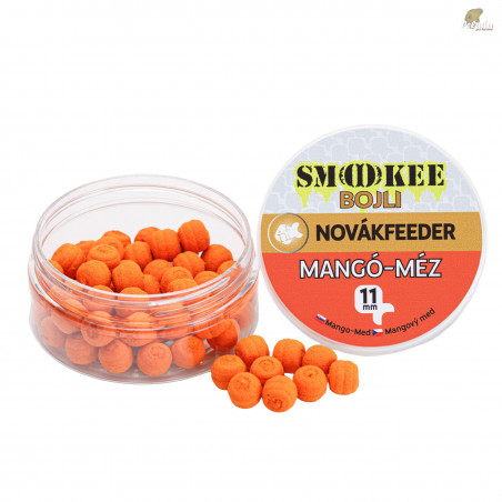 NOVÁKFEEDER Smokee Mini Boilies Wafters 11mm 30g - Mango Med