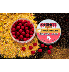 NOVÁKFEEDER Smokee Mini Boilies Wafters 11mm 30g - Kalamár Korenie