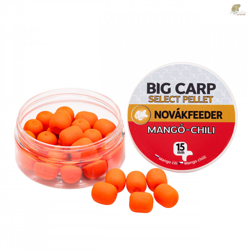NOVÁKFEEDER Big Carp Select Pellet Wafters 15mm 35g - Mango Chilli