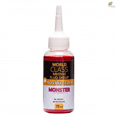 NOVÁKFEEDER World Class Method Fluo Syrup 75ml - Monster Ryba-Krab