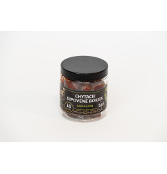 RIVERBAITS Hotové HNV Chytacie Boilies v dipe GAMA-CRAB 140g
