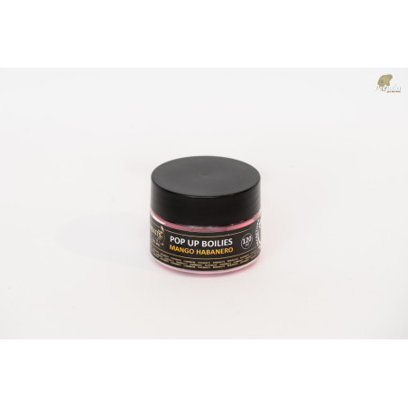 RIVERBAITS Plávajúce Boilies Pop-Up 120ml - MANGO HABANERO + NHDC