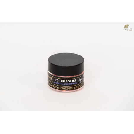 RIVERBAITS Plávajúce Boilies Pop-Up 120ml - PIKANTNÁ ČUČORIEDKA + NHDC