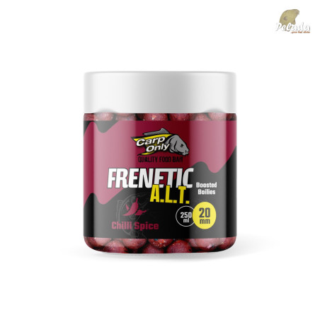 CARP-ONLY Frenetic ALT Boosted Boilies v dipe 24mm 250ml - CHILLI SPICE